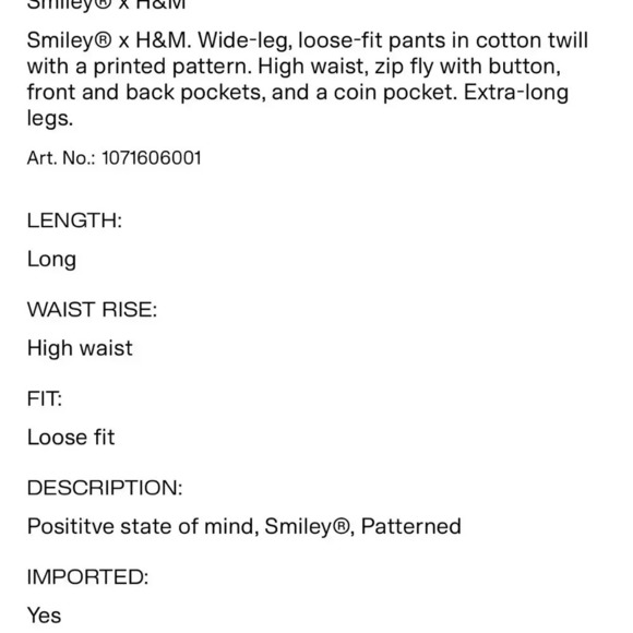 Smiley and H&M jeans-4 NWOT - Picture 8 of 8
